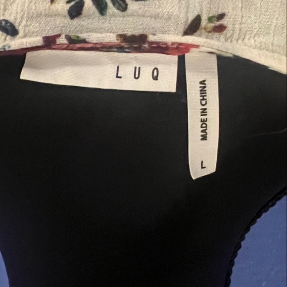 Luq Rhee Tie Front Top - Picture 2 of 5